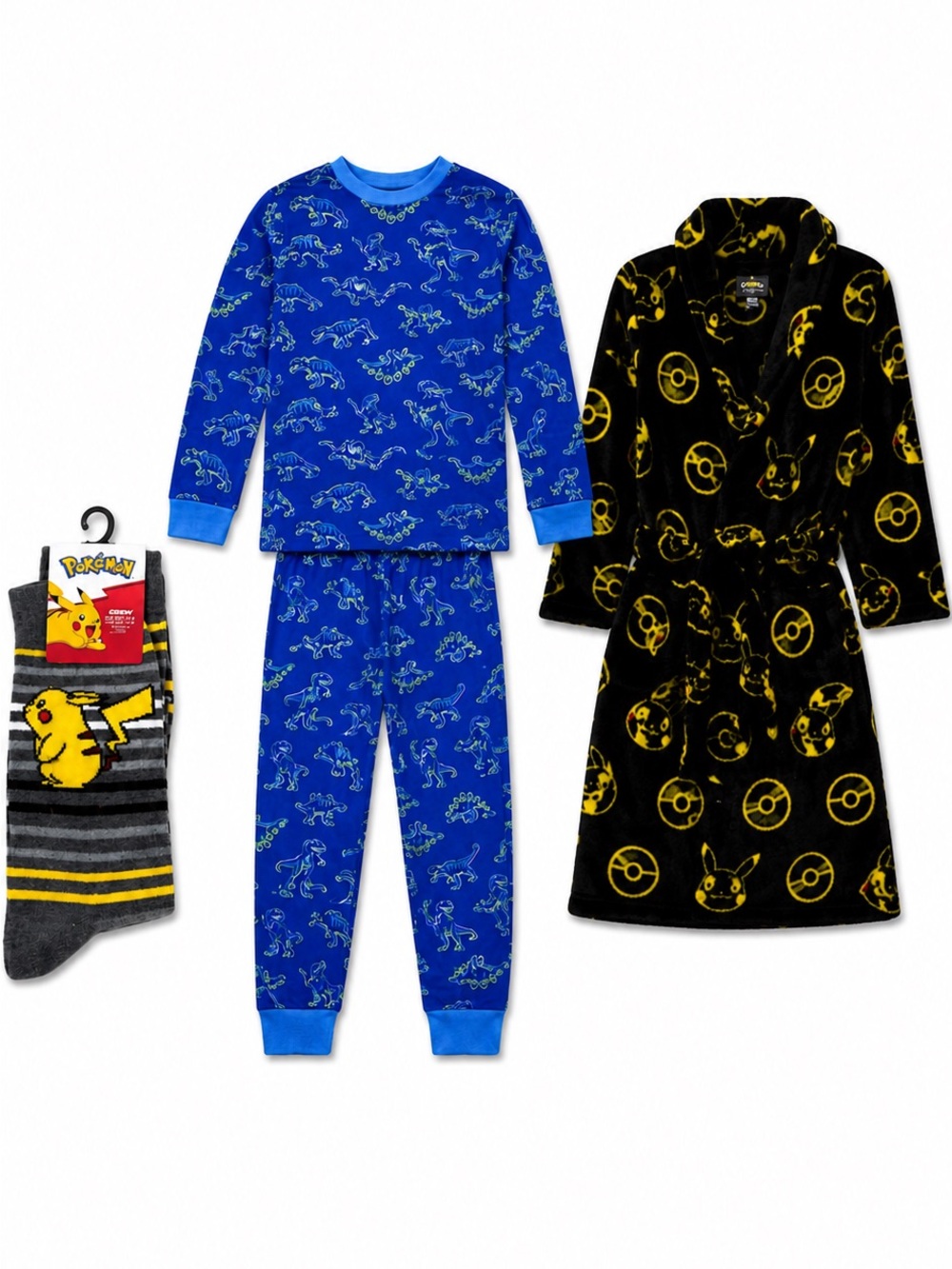 3-Piece Boys Sleepwear Bundle.